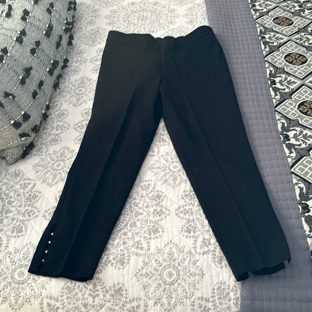 Counterparts black stretch above ankle pull on pants